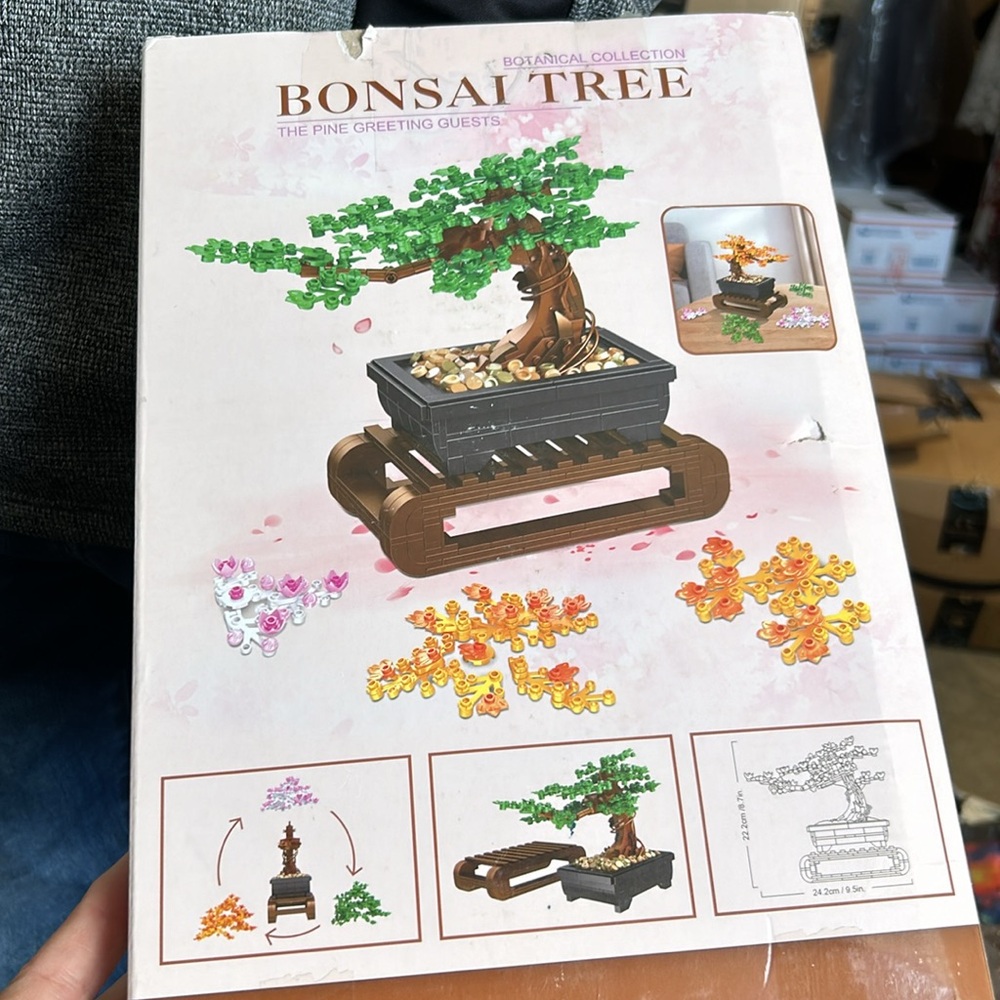 Bonsai tree Lego like puzzle - Picture 3 of 6